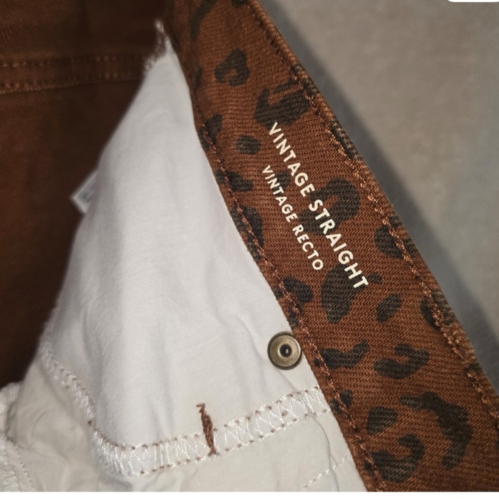 Universal Thread Leopard Print Jeans - image 4